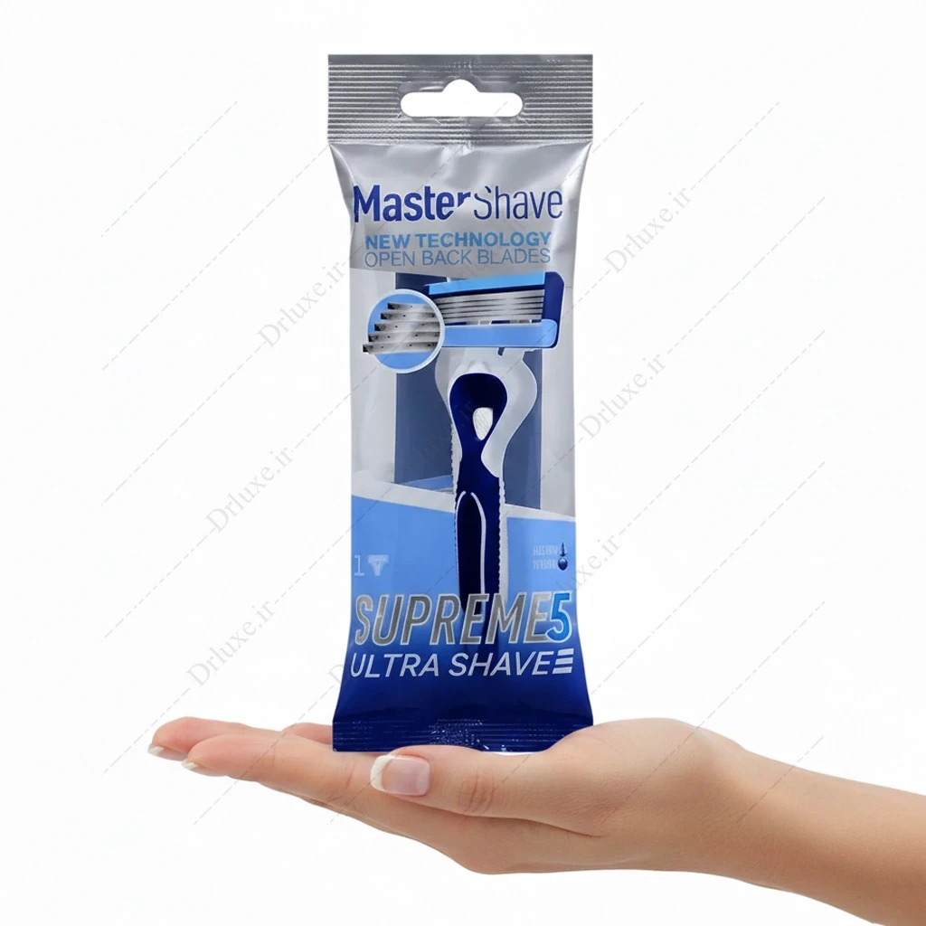 خودتراش 5 لبه سوپریم فایو مستر شیو 1 عدد